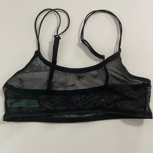 HONEYDEW Estella Palm Embroidered Bralette